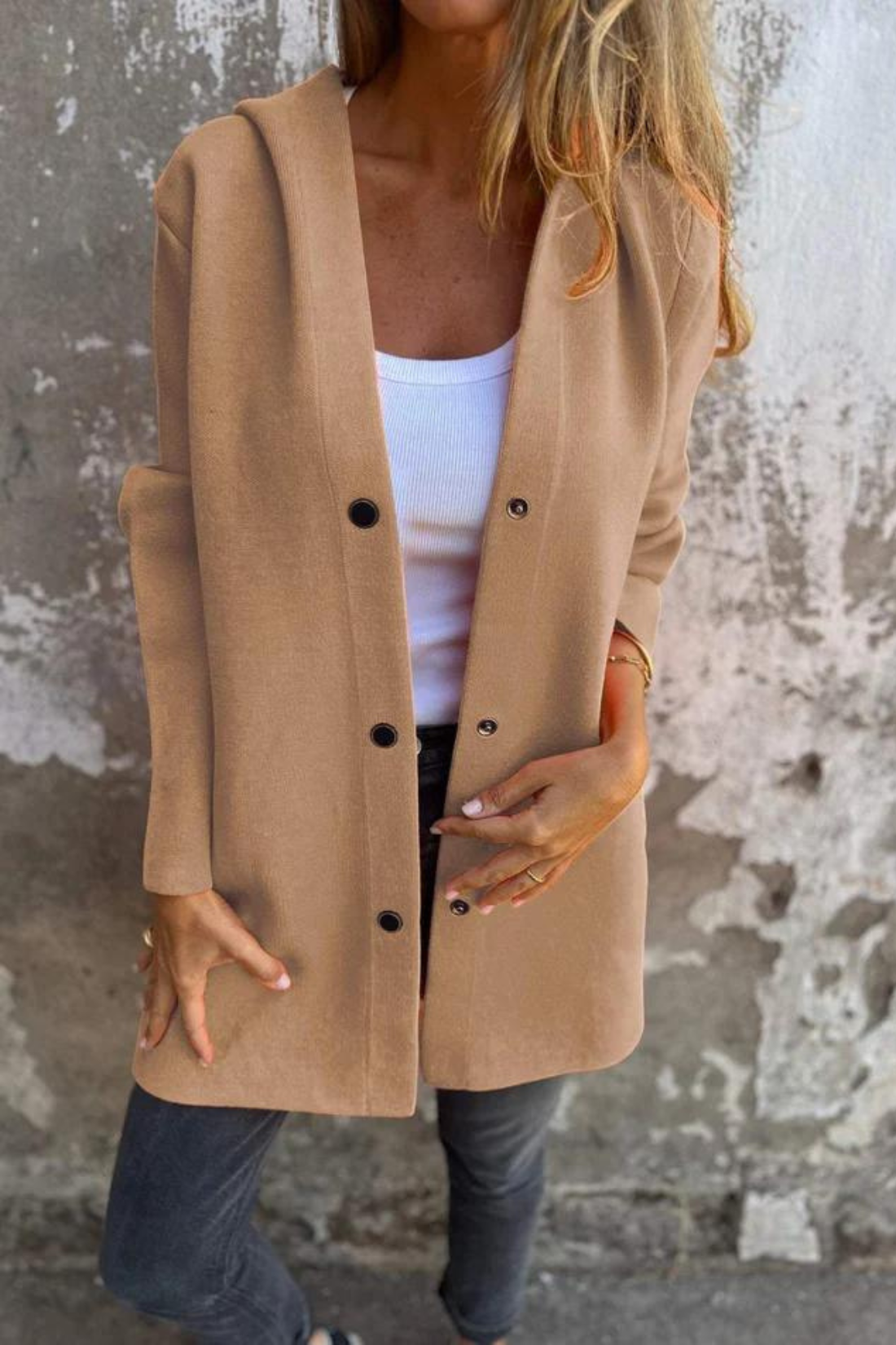 Mima | Veste Décontractée à Capuche