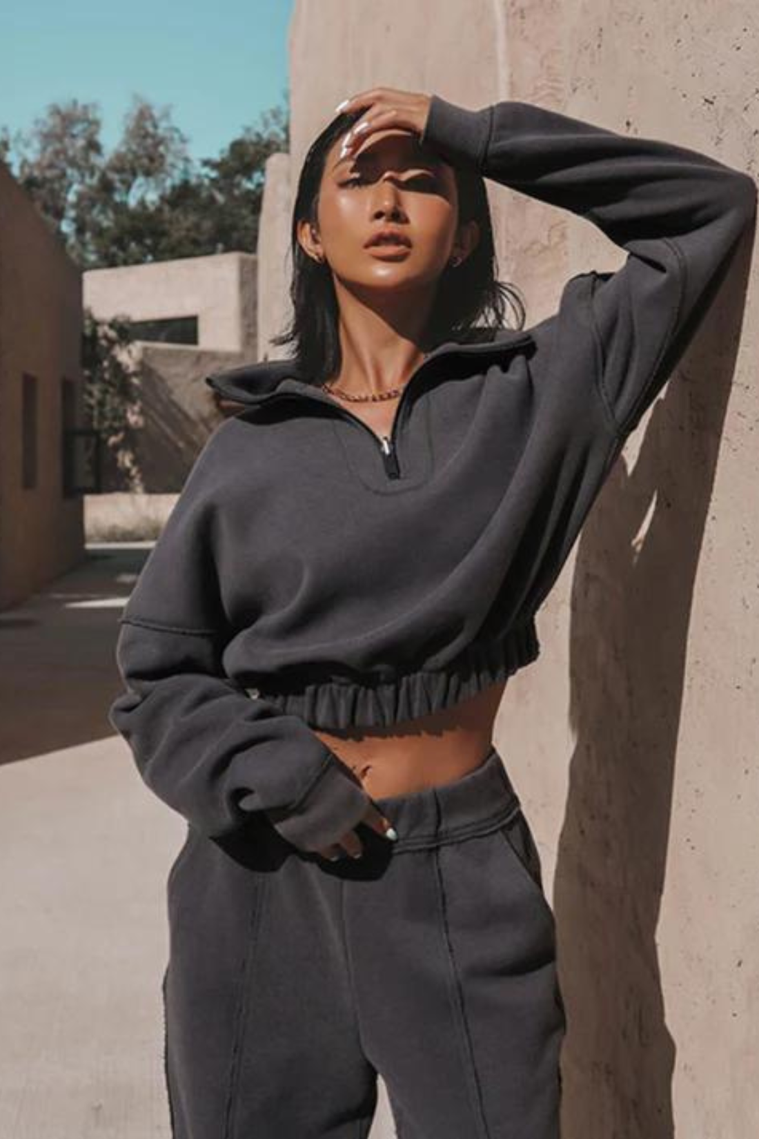 MAEVA | ENSEMBLE à coutures contrastantes