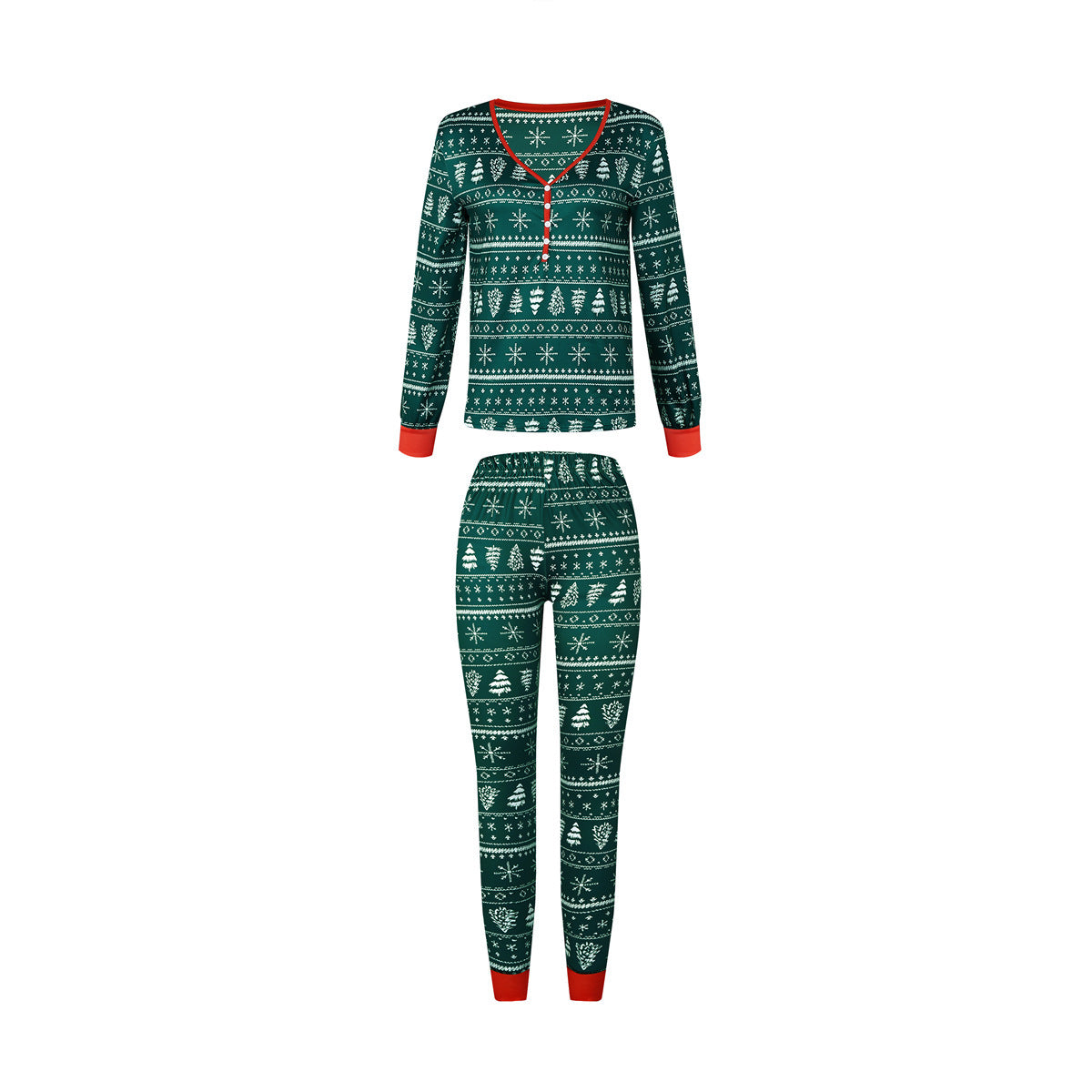Contraste imprimé de Noël